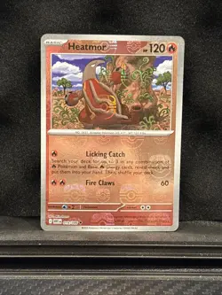 Heatmor 019/086 Master Ball Pattern White Flare Pokemon TCG - Image 1
