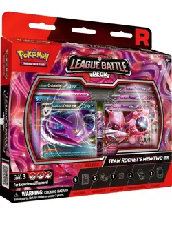 Pokemon TCG Team Rocket's Mewtwo ex League Battle Deck Sealed New - Image 1