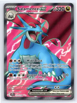Salamence ex 177/159 - Pokemon Journey Together - Ultra Rare - NM - Image 1