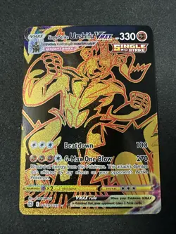 Pokemon TCG Brilliant Stars TG29/TG30 - Single Strike Urshifu VMAX - Gold - NM - Image 1