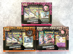 Pokemon Champions Path Pin Collection Lot of 3 - Spikemuth Hammerlocke Ballonlea - Image 1