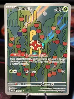 2025 POKEMON MEG EN-MEGA EVOLUTION 136 SHUCKLE ILLUSTRATION RARE NM/M - Image 1