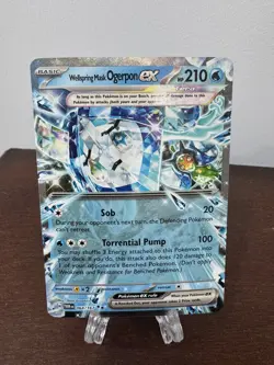 Wellspring Mask Ogerpon Ex 64/167 Twilight Masquerade Pokemon TCG - Image 1