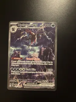 Pokemon TCG White Flare Hydreigon EX SAR 169/86 Mint Condition English - Image 1