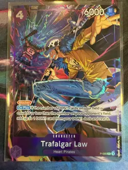 One Piece CCG Trafalgar Law P-093 Foil - Image 1