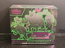 Pokemon TCG: Shrouded Fable Pokemon Center Elite Trainer Box Factory Sealed - Image 2