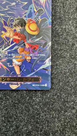 Monkey D. Luffy SP OP09-119 Carrying on His Will One Piece Card Japanese Mint - Image 5