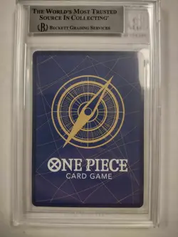 2022 BGS 9 Mint - One Piece SHANKS OP01-120 Secret Alt Art Romance Dawn English - Image 2