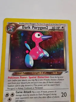 Pokemon Neo Destiny 8/105 Dark Porygon2 2000 Holo Rare Great Stars - Image 3