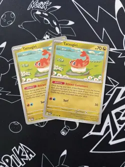 Pokemon TCG Twilight Masquerade Tatsugiri Card 131/167 Uncommon Playset X 2 - Image 1