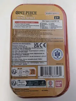One Piece Card Game Mini Tin Pack Set Vol 2 Luffy, Sabo, Ace NEW SEALED x 3 - Image 4