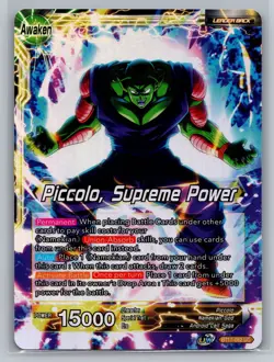 Dragon Ball Super Card Game #BT17-082 Piccolo, Supreme Power Foil - Image 1
