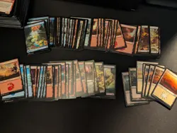 Magic the Gathering Bloomburrow bulk lot box of assorted cards + 20 art cards - Image 3