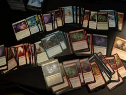 Magic the Gathering Bloomburrow bulk lot box of assorted cards + 20 art cards - Image 4