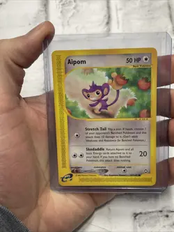 Pokemon Card - Aquapolis 67/147 - AIPOM (common) - Vintage Nintendo TCG Vtg NM - Image 1