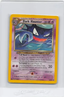DARK HAUNTER 36/105 - Neo Destiny - 1995-2000 - VINTAGE WotC Pokemon CARD - MP - Image 1