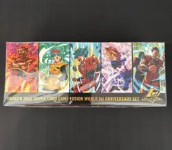 Dragon Ball Super card game fusion world 1st anniversary set Japanese Sealed - Image 1