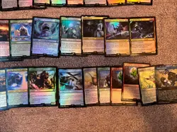 MTG Final Fantasy Lot of 30 Uncommon And Common Foil Cards NM - Image 2
