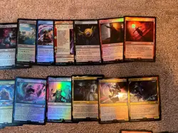 MTG Final Fantasy Lot of 30 Uncommon And Common Foil Cards NM - Image 4