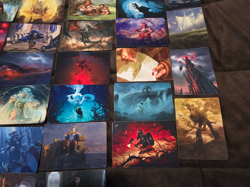 MTG Lot of 30 ART SERIES Cards "LORD OF THE RINGS" BILBO/ARAGORN/GIMLI & MORE - Image 2