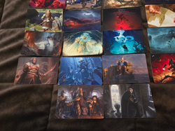 MTG Lot of 30 ART SERIES Cards "LORD OF THE RINGS" BILBO/ARAGORN/GIMLI & MORE - Image 3