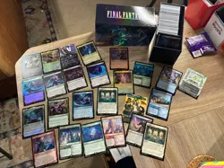 MTG Final Fantasy Booster Pulls Lot of 300+ Cards OVER 30 RARES Mythics - Image 1