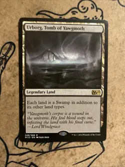 Urborg, Tomb of Yawgmoth, Lightly Played Non-Foil M15 | Magic: The Gathering - Image 1