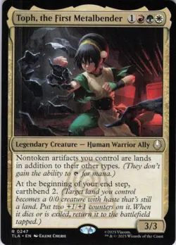 MTG Toph, the First Metalbender (247) | NM | Avatar: The Last Airbender {TLA} - Image 1