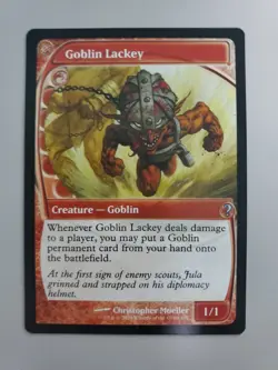 MTG Goblin Lackey Mystery Booster 2 Future Sight Uncommon - Image 1