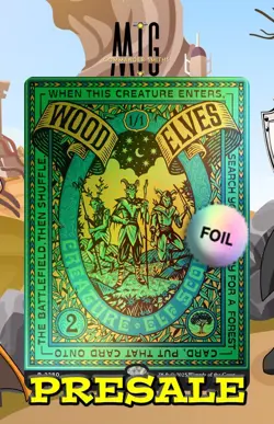 Wood Elves PRESALE ✨ Borderless FOIL ✨ MTG Prints Charming Secret Lair NM - Image 1
