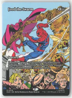 Feed the Swarm (Borderless) M Marvel Universe Eternal-Legal 16 NM Non-Foil - Image 1