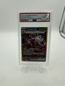 2024 POKEMON SSP EN-SURGING SPARKS SPECIAL ILLUSTRATION RARE HYDREIGON EX PSA 10 - Image 1