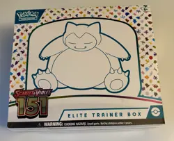 Pokemon - TCG - Scarlet & Violet 151 - Elite Trainer Box - Sealed ETB - Snorlax - Image 1