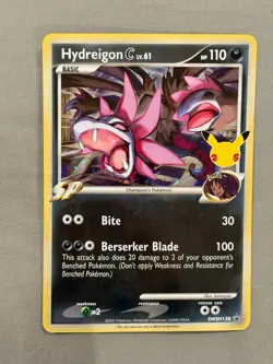 Pokemon Jumbo Celebrations Mimikyu Toxtricity Hydreigon Dragapult Promo Set - Image 4