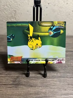 Pokemon TCG The Chase for Pikachu Pokemon Topps Mewtwo Strikes Back 28-LP! - Image 1