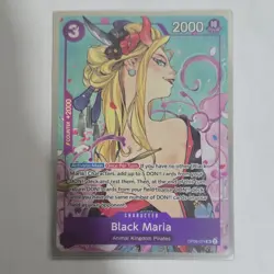 Black Maria (Parallel) OP08-074: 2000 Power Super Rare Foil One Piece CCG - Image 1