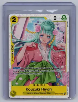 Kouzuki Hiyori #OP06-106 Near Mint or Better Wings of the Captain - Image 1