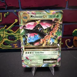 Pokemon TCG M Venusaur EX XY Evolutions 2/108 Mega Holo Rare Card NM Condition - Image 1
