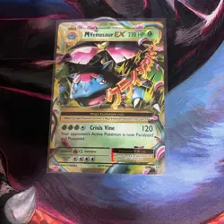 Pokemon TCG M Venusaur EX XY Evolutions 2/108 Mega Holo Rare Near Mint - Image 1