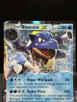 Pokemon Card Blastoise EX 17/83 XY Generations Ultra Rare Holo Light Play - Image 2