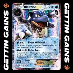 Blastoise EX - 17/83 - Ultra Rare - Generations - Pokemon Card - LP - Image 1