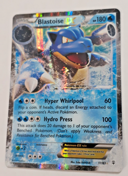 Pokemon TCG Blastoise EX Holo Rare Card Generations 17/83 Near Mint -see photos - Image 4