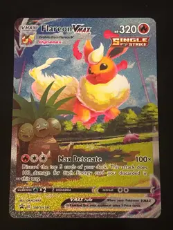 Pokemon Flareon VMAX - Promo Holo SWSH: Sword & Shield Promo Cards SWSH180 NM - Image 1