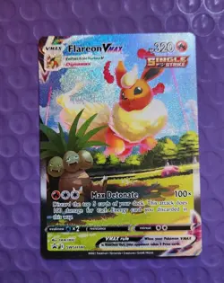 Flareon VMAX SWSH180 Sword & Shield Black Star Promo Pokemon TCG - NM - Image 1