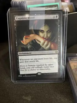 Exquisite Blood Jumpstart Regular Rare Card Near Mint Condition - Image 1