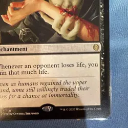 Exquisite Blood Jumpstart Regular Rare Card Near Mint Condition - Image 5