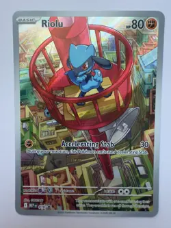 Riolu MEP010 | Black Star Promo | Mega Evolution | Pokemon Card | NM - Image 1