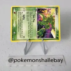Scyther 46/115 - Ex Unseen Forces *NM* Uncommon Pokemon Card - Image 2