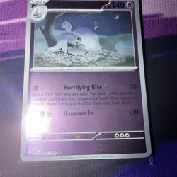 This is a Houndstone 066/132 Pokemon card from the Mega Evolution/ & Extra cards - Image 1