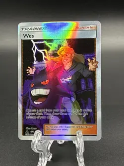 Pokemon Trainer Wes **Custom Card** READ DEATILS P0450 - Image 1